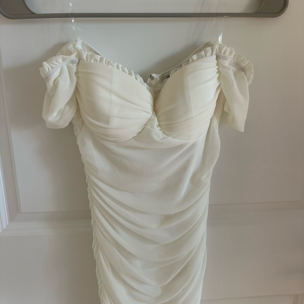 Windsor Ruched Mini Dress - Picture 3 of 7